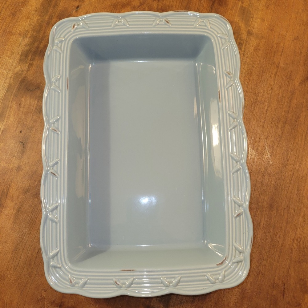 Vintage 2003, Lenox Fine China, Provincial Garden Rectangular Baker. - Picture 7 of 8